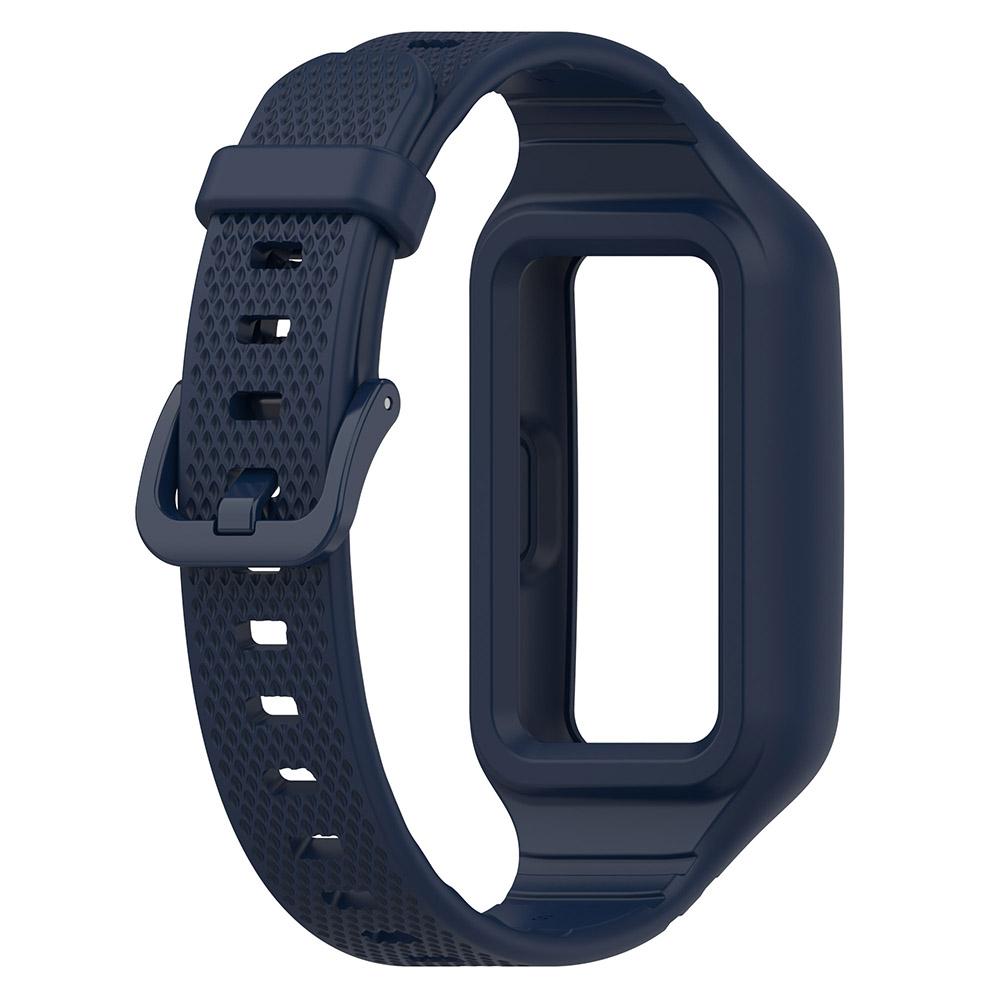 Силиконовый ремешок для Huawei Band 9 8 7 6, браслет для Honor Band 6/Honor Band 7, встроенный ремешок + чехол