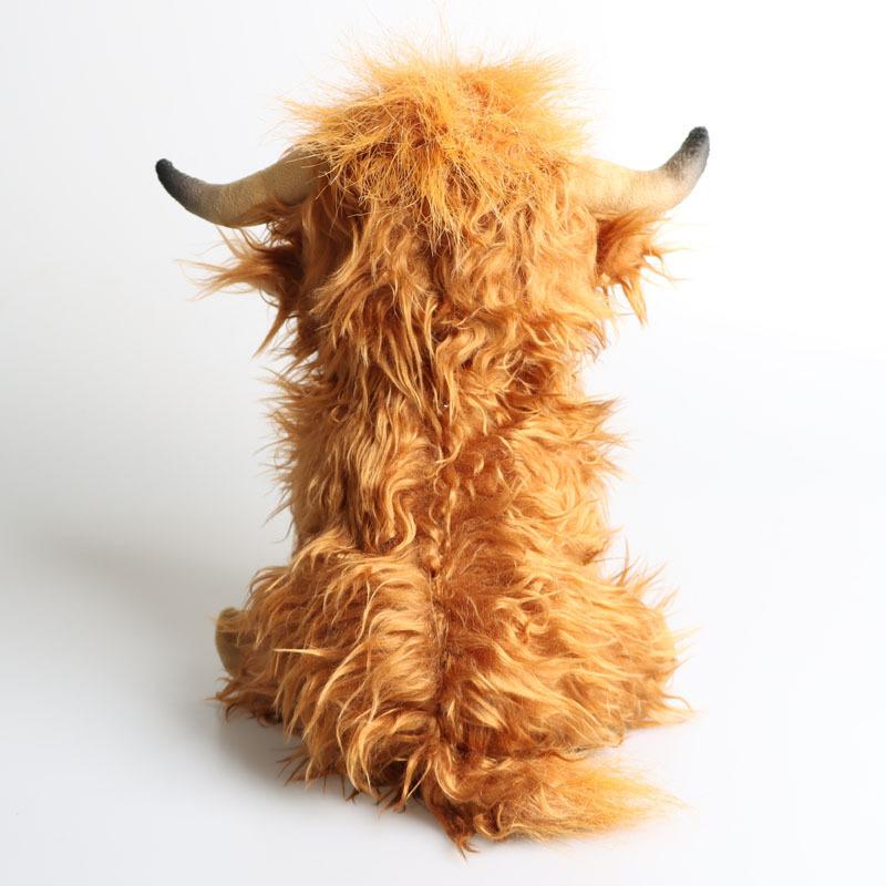 New Popular Highlandcow Simulation Scottish Highland Cow Plush Toy Plush Plush Plush Toy Plush Toy Plush Toy Gift