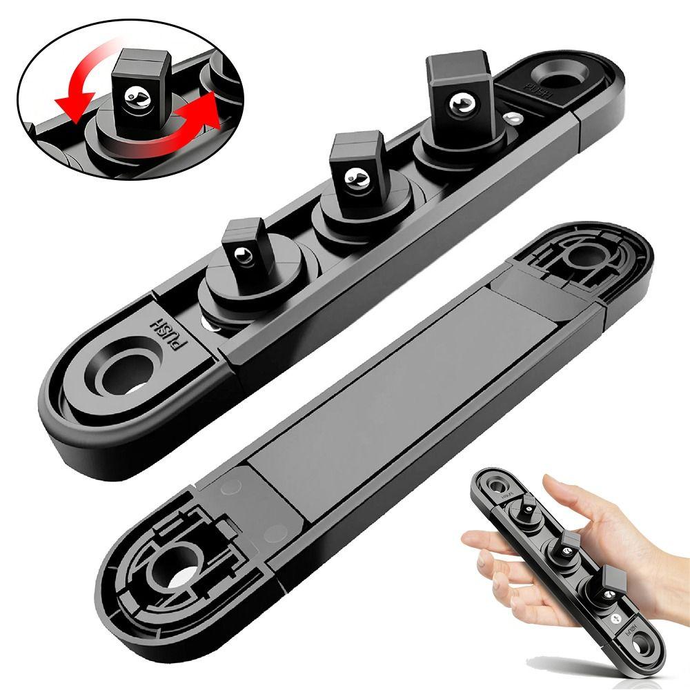 Mini Socket Storage Rack Portable Tool Storage Strip  for Garage Tool Socket Storage Display