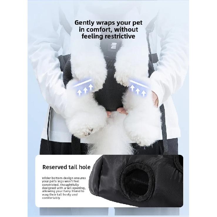 Chest cat bag New chest pet bag Dog backpack Going out carrying bag Small and medium dog riding