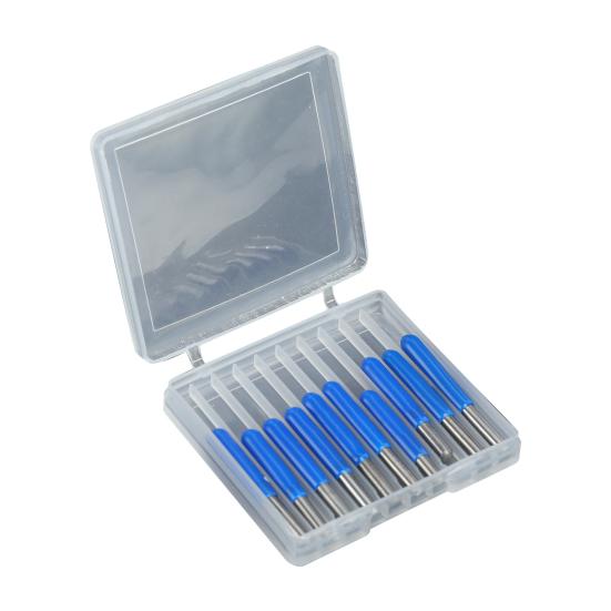 Yousheng 10 шт. высокоточные гравировальные биты V-образный наконечник 3,175 мм хвостовик 20/30/45/60/90 градусов гравировальные биты фрезы инструменты для акрила