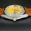 SEIKO 5 AUTOMATIC VINTAGE REFURBISHED 6309A JAPAN MENS YELLOW WATCH a440890-4