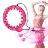 Slimming Hoop with Weight Exercise Weights Sport Sports Hoop Waist Trainer Exercise At Home Fitness Belly Abdominal Adjustable