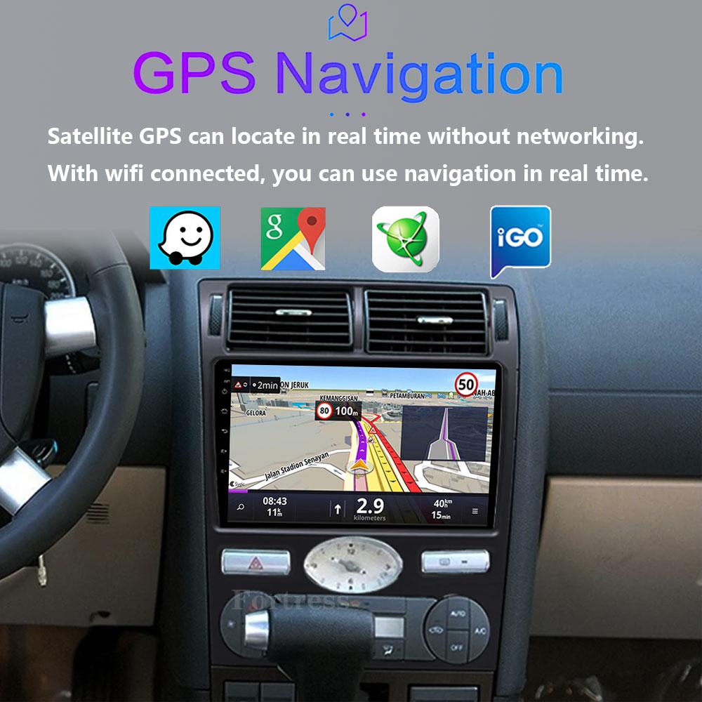 2din Android14 автомобильное радио мультимедиа Carplay авто GPS навигация для Ford Mondeo Mondeo 3 2000 2001 2002 2003 2004 2005 2006-2007