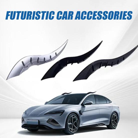 1 Pair Car Dragon Horn Decoration Personalized Vehicle Modifications 3D Horns Sticker Ornament for SUV Sedan Hatchback