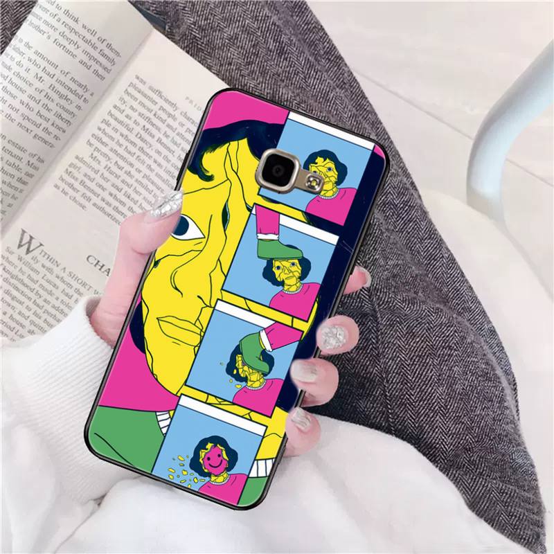 Художественный креативный чехол для телефона Samsung Galaxy A51 A50 A71 A21s A31 A41 A10 A20 A70 A30 A22 A02s A13 A53 5G Cover Coque