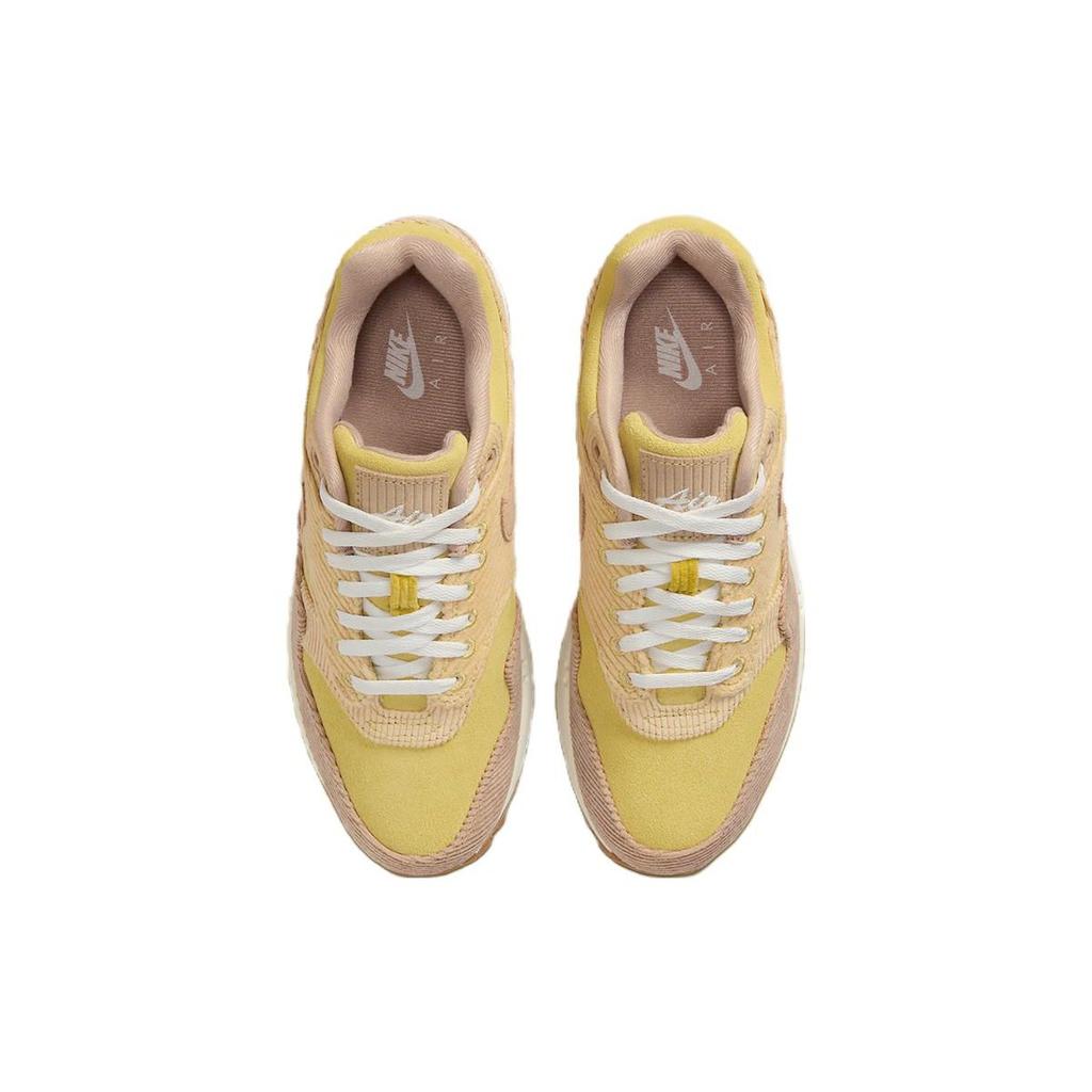Nike Air Max 1 SE Buff Gold Hemp Sesame Gum Medium Brown Women's Shoes FB8451-700