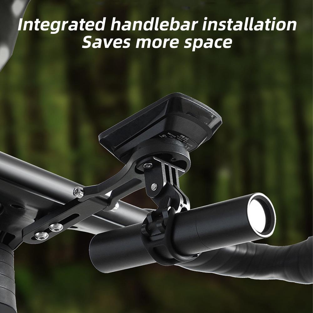 Aluminum Alloy Bicycle Computer Mount 270° Tilt Cycling Computer Mount  Mountain Bicycle