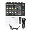 8 Channel Guitar Bass Areophone Synthesizer Keyboard Instrument Line Mixing Console Audio Mixer Mic