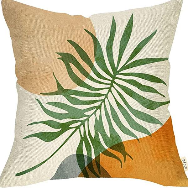 Абстрактная наволочка цвета Моранди, Минималистичная декоративная наволочка, Абстрактная эстетика, Подушка для дивана, Чехол для подушки