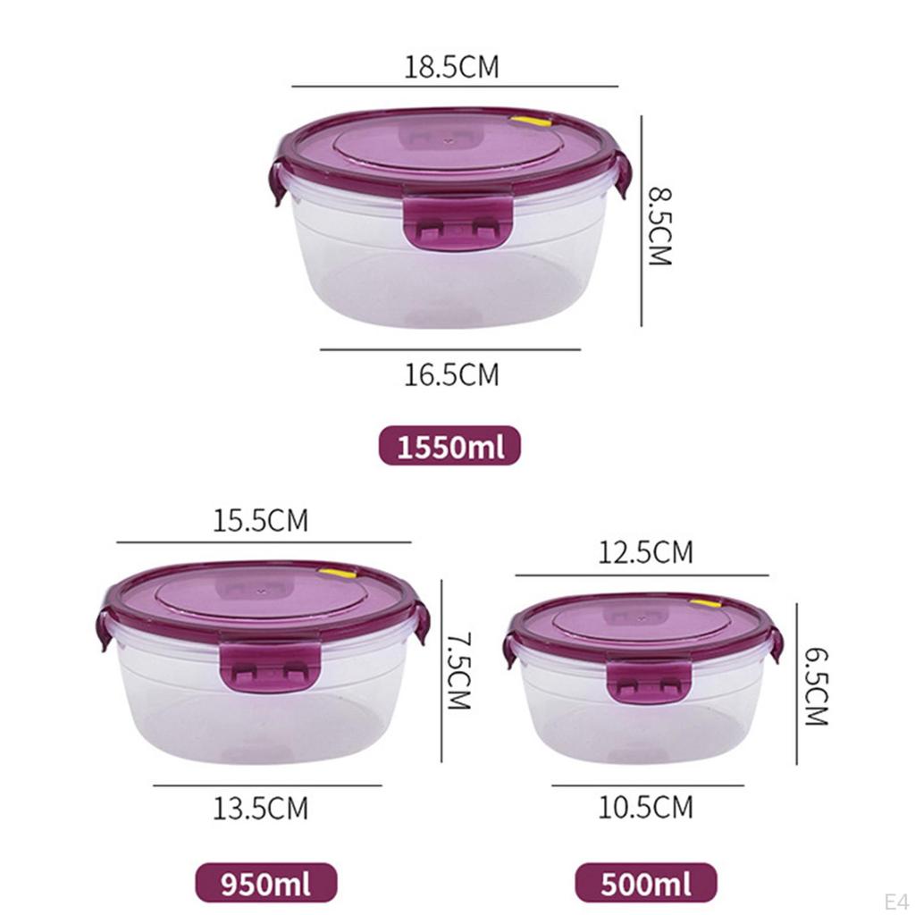 3 шт., контейнер для хранения продуктов питания на открытом воздухе, коробка для пикника для офисной кухни
