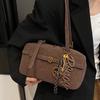 Korean Niche Boston Bag Women's 2025 New Trendy Retro Large-capacity Shoulder Bag Fashion Popular Underarm Bag