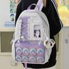 Прозрачный школьный рюкзак женский легкий китайская и корейская версия ins милый для третьего и пятого класса