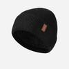 Winter Men's Cold-Proof Wool Hat Adult Outdoor Riding Velvet Warm Outdoor Knitted Hat
