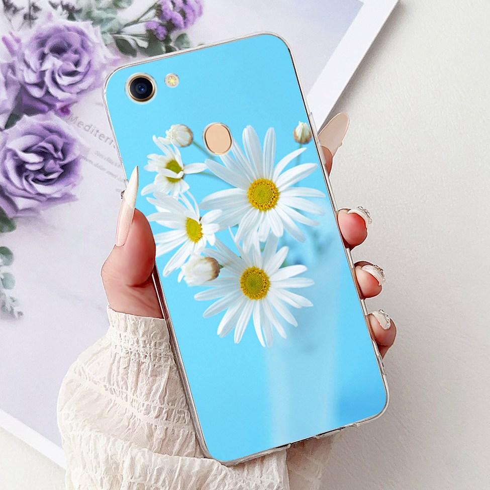 Clear Casing For Oppo F5 CPH1723 CPH1727 Cover For Oppo F5 Youth Case CPH1725 Luxury Butterfly Love Fashion Cool Lion Painted