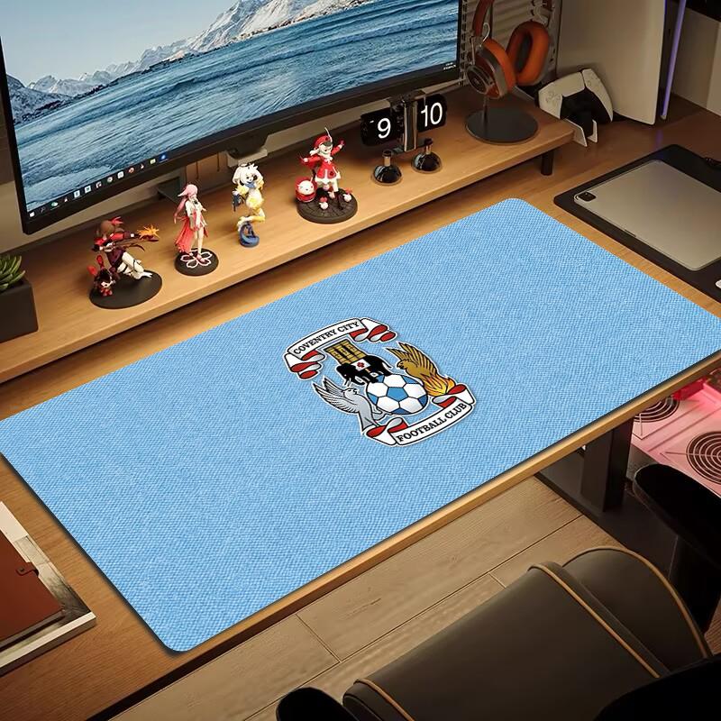 Coventry City Football Club Mouse Pad Large Gaming Table Cushion Non-slip Laptop Tablet Big Mousepad XXL Mat Mini PC Playmat With Lock edge_xia