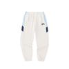 Color Block Letter Mid Waist Cuffed Loose Knit Sports Pants Men Bottoms 952418306-1