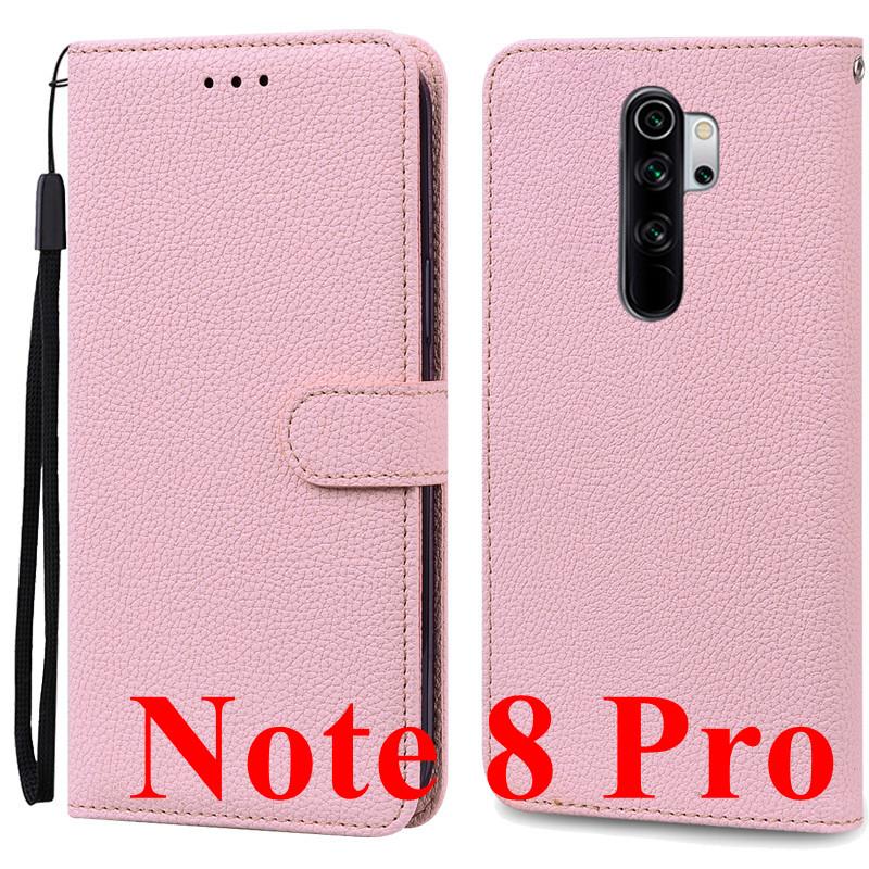 For Xiaomi Redmi Note 8 Pro Case Silicon Leather Wallet Phone Case for Redmi Note 8 Case Redmi Note 8 Pro Flip Case Coque Fundas