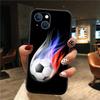 IK29 Football Soccer Shell Phone Case for Samsung Galaxy Note 10 20 S23 S24 S25 Ultra FE Plus Edge Lite A02S A35 A07 A17