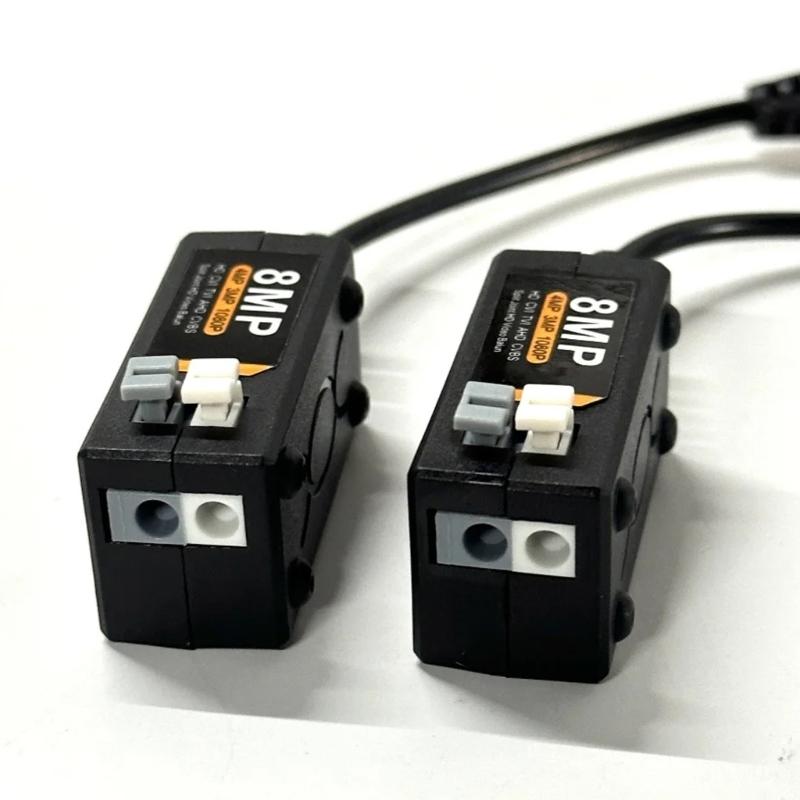 Professional BNC To Networking Cable Converter Supports 8MP Video With Strong Interferences proof