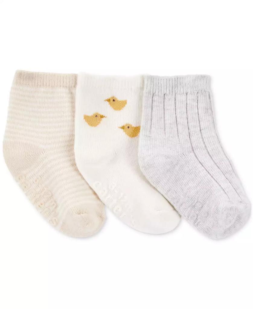 Картерс | Детский 3-Pk. Носки Chick по щиколотку