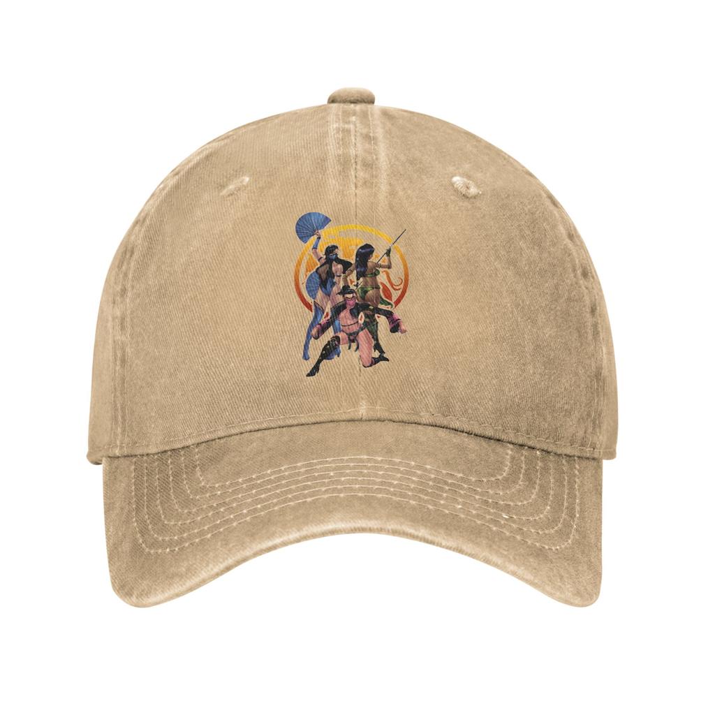 Master of Cold Brew Mortal Kombat Unisex Women Baseball Cap Distressed Denim Caps Hat Vintage Workouts Unstructured Soft Headwear