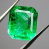 Emerald Cut 7.90 Ct Natural   Loose Gemstone Emerald Green Colombian