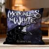 Модная Наволочка M-MMotionless In White Мягкая Стирающаяся Подушка для Дивана Кровати Путешествий Офиса