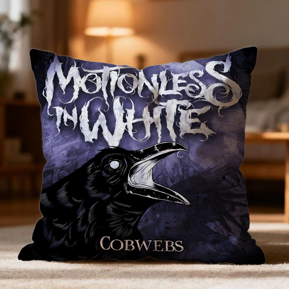Модная Наволочка M-MMotionless In White Мягкая Стирающаяся Подушка для Дивана Кровати Путешествий Офиса