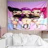 1PC Kpop Demon Hunters: Starlight Adventure Tapestry, Unique Design Tapestry, Suitable for Bedroom,Livingroom, Playroom,Heartwarming Holiday Gifts