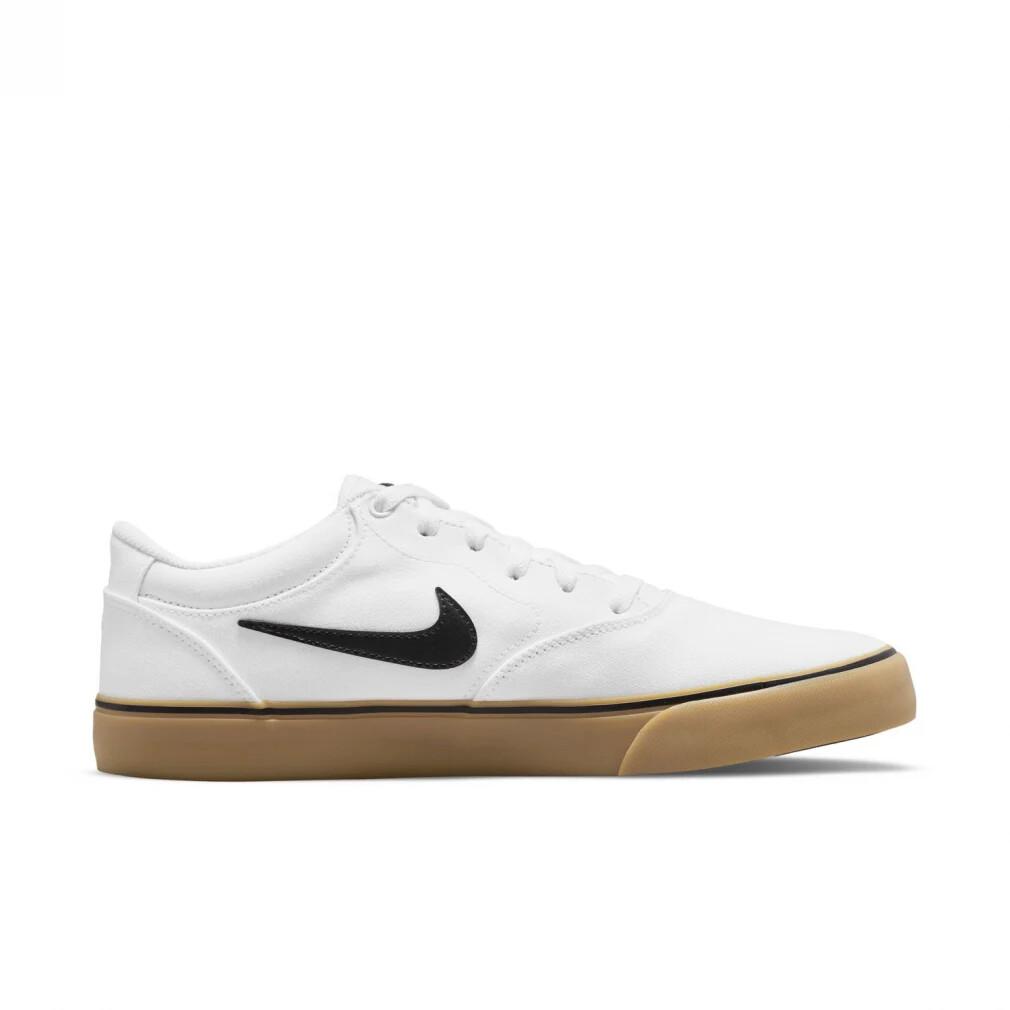 DM3494-101 Nike SB Chron 2 Canvas Белый Белый Резина Светло-коричневый Черный (Мужской)