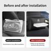 For Citroen Car Tissue Box Holder Back Seat Tissue Case With Fix Strap C5 C1 C2 C6 C4L DS3 DS4 DS5 C-Elysee Grand Berlingo