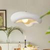 Nordic New Wabi-Sabi Cream Restaurant LED Chandelier Minimalist Bedroom Bar Table Suspend Lamp Homestay Deco Cafe Hanging Light