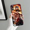 Чехол для iPhone 14 17 16 Pro Max 11 X XS XR 7 8 SE 17Air 13 Mini 15 Plus 12 Funda Чехол для телефона Крутой Луффи АСЕ