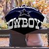Dallas Cowboys Umbrella with Automatic Open/Close & Self-8-Rib Heavy-Duty Umbrella, Compact Travel Umbrella Suitable for Outdoor