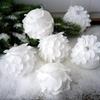 3pcs Glitter Xmas Tree Pendants 3 Pieces Set Hanging Ornaments Christmas Balls  Seasonal Display