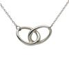 Used TIFFANY&Co. Necklace Double Loop Silver925 2.7g Silver El Saperetti