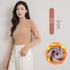 Women's Plush Thickened Half-High Collar Top - Stylish Autumn/Winter 2023 Innerwear