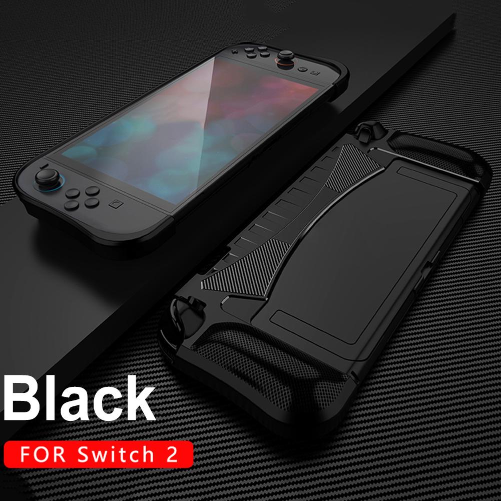 For NS2 Game Console Protective Cover Hollowed Bottom Design TPU Console Protect Sleeve Soft Handheld Console Shell Friend Gift