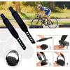 2Pairs Adjustable Fitness Bike Pedals Detachable Toe Pedal Straps Belts  Home or Gym