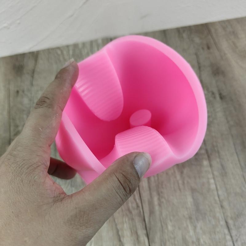 Силиконовая форма "Арка-горшок" Ваза для хранения цветов Форма для эпоксидной смолы Подходит для DIY поделок Контейнер для украшений Домашние украшения