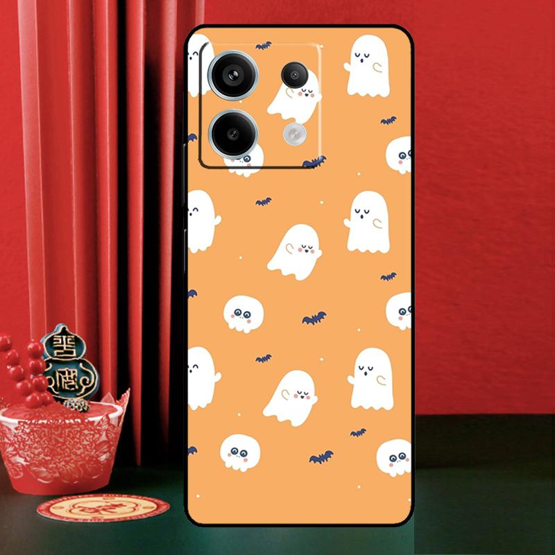 Милый Хэллоуинский Призрак Для Xiaomi Redmi Note 14 13 12 9 10 11 Pro 9S 10S 11S 12S Redmi 13C 10C 12C 14C Чехол для Телефона