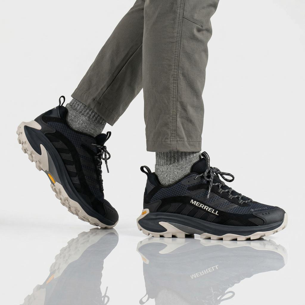 Merrell Moab Speed 2 GTX GORE-TEX - Мужские походные ботинки Горные ботинки Черные J500453 ОРИГИНАЛ