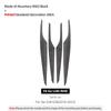Betterhumz For BMW G30 G38 Series 5 2018- Made of Alcantara Auto Door Window Trim Strip Stickers Car Interior Tuning Accessories