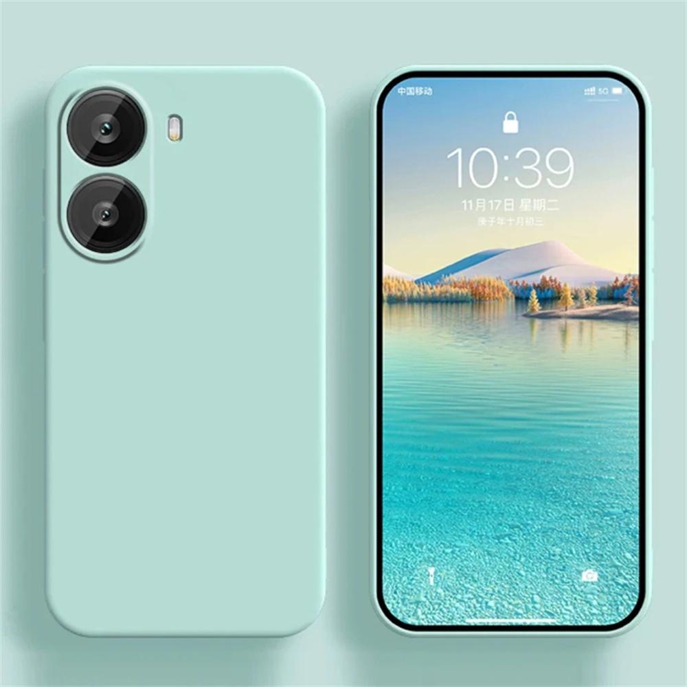 Защитный чехол для объектива для POCO X7 Pro Чехол для Xaomi POCO X7 Pro Чехол для POCO X7 Pro Из жидкого силикона Обычная резина poco x7 pro Чехол из ТПУ