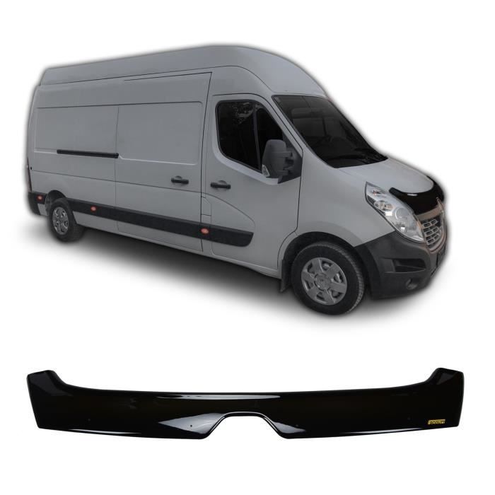 Déflecteur De Capot - SCOUTT - Renault Master 2014-2019 - ABS - Installation Facile - Noir
