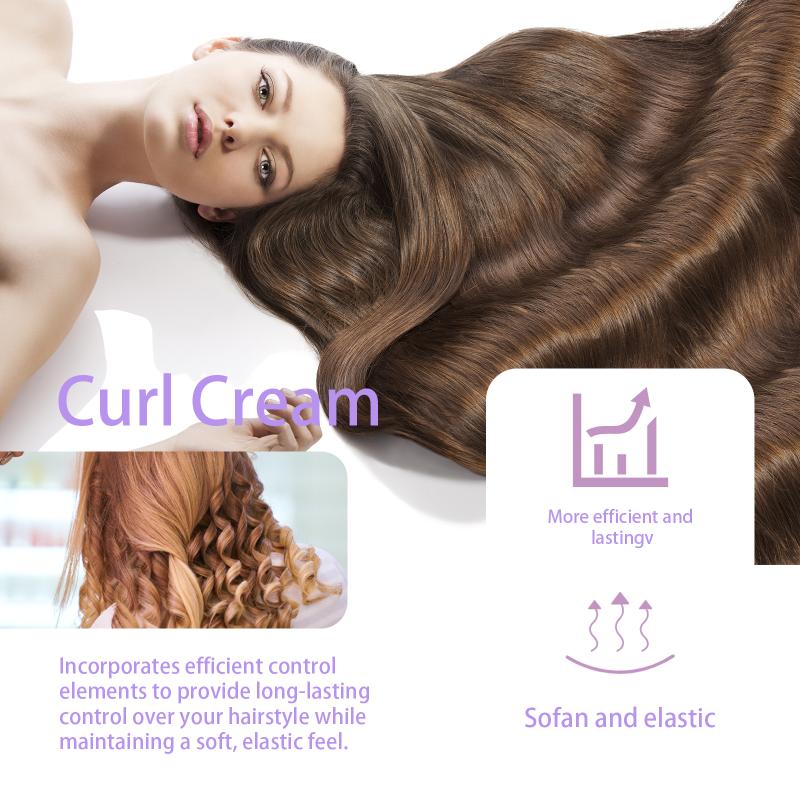 Hoegoa Jojoba Oil Hair Styling Cream - Perm Treatment For Moisturized, Shiny, And Elastic Hair