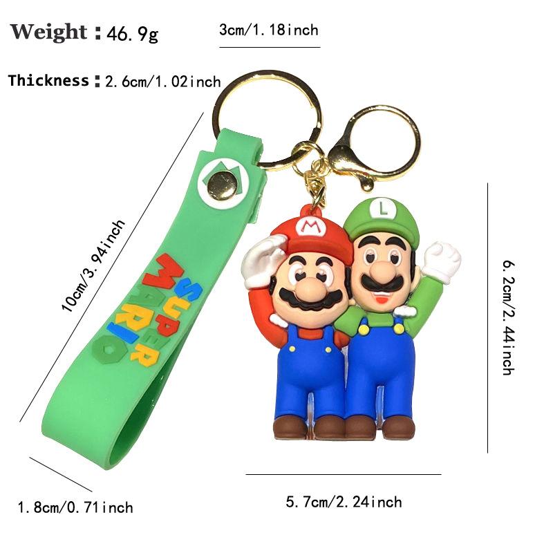 Брелок Super Mario Игровой Подарок Брелок-Карт Подвеска на Школьную Сумку Студента