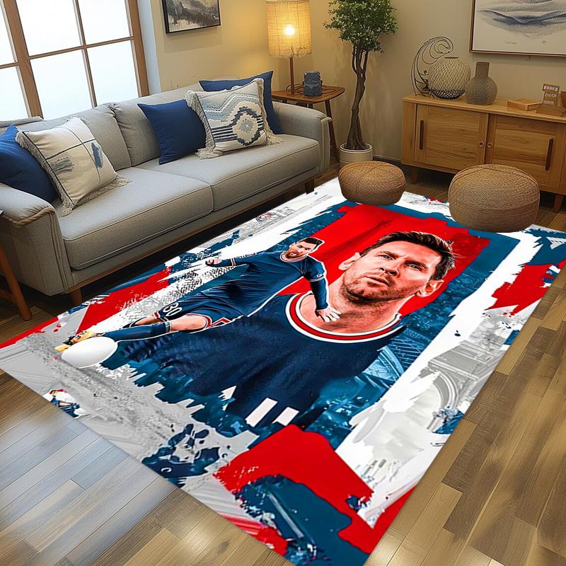 Goal Messi: Triumph Pink carpet Doormat printing Protective pad Art Bathroom mat