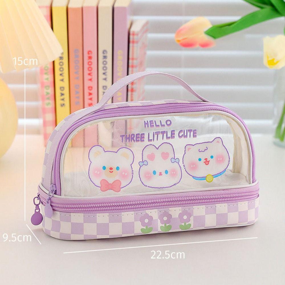 Портативный стационарный органайзер большой вместимости школьные принадлежности пенал пенал пенал